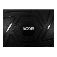 KOOR ballon de gymnastique 75cm F00922 noir