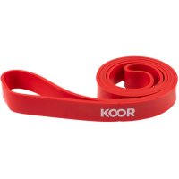 KOOR bande de fitness F00928 rouge, très fortement