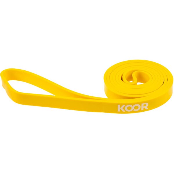 KOOR bande de fitness F00925 jaune, léger