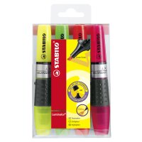 STABILO Textmarker LUMINATOR, 4er PET-Etui