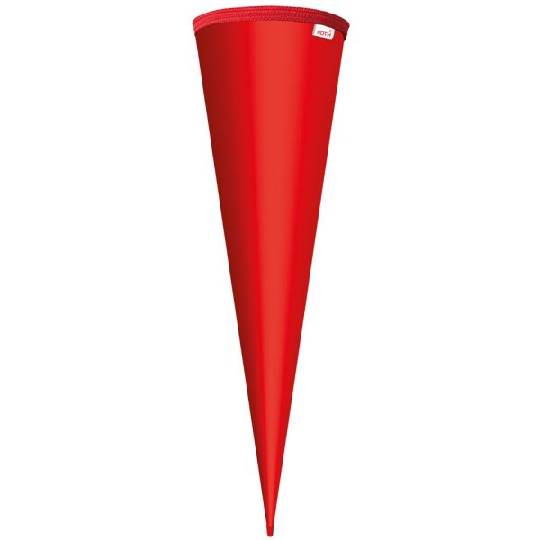 ROTH Schultüten-Rohling ohne Verschluss, 700 mm, rot