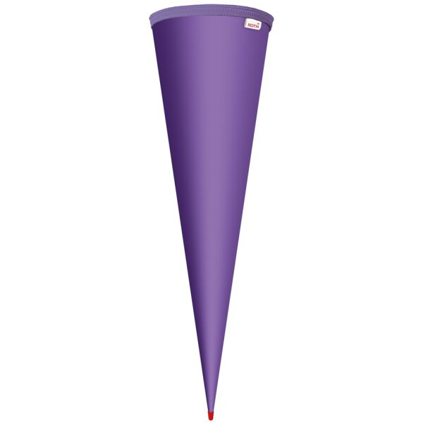 ROTH Schultüten-Rohling ohne Verschluss, 700 mm, rot