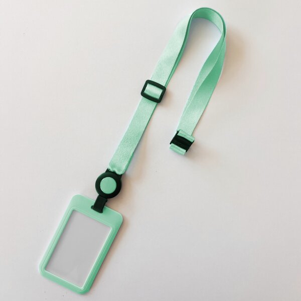 AVERY Ausweishalter mit Lanyard, pastellblau