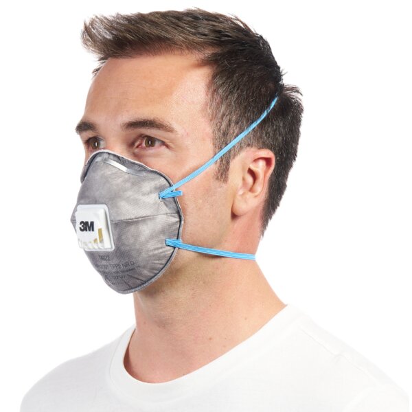 3M Masque respiratoire Cool Flow 9922, FFP2, lot de 2