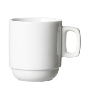 Ritzenhoff & Breker Kaffeebecher BIANCO, weiss, 245 ml