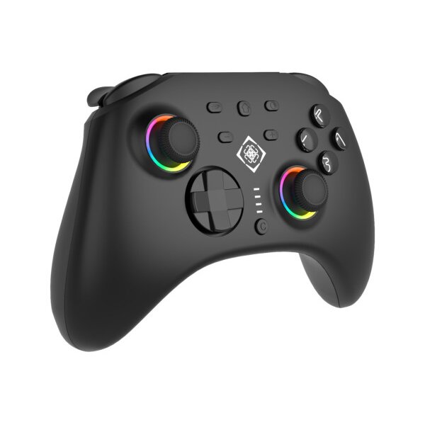 DELTACO Wireless Controller RGB GAM-198 NSW 2, with C-button, Black