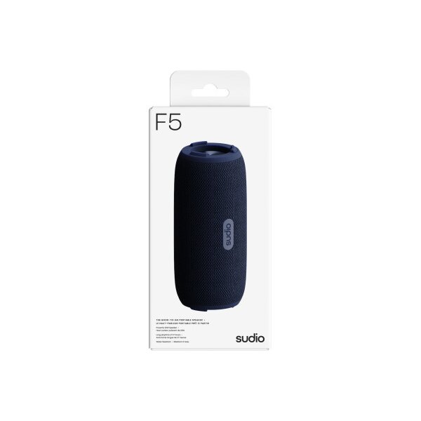 SUDIO Portable Speaker 20W F5BLU F5, Blue