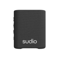 SUDIO Mini Portable Speaker S2BLK S2, Black