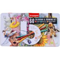 BRUYNZEEL Farbstifte 60312907 assortiert 60 Stück