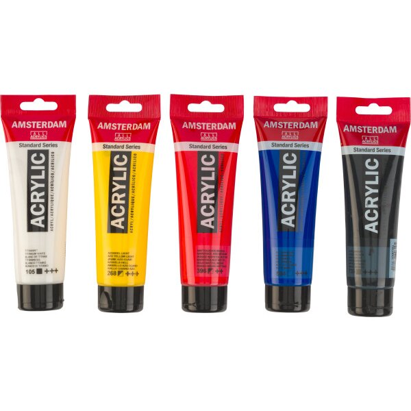AMSTERDAM Standard Series Acryl Set 17791904 set mixte 5x120ml