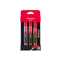 AMSTERDAM Acrylmarker Metallic 4mm 17519004 assortiert 3...