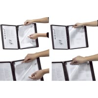 DURABLE Sichttafel SHERPA, DIN A4, Rahmen: gelb