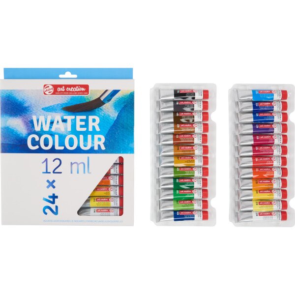 TALENS Aquarell-Set 24x12ml 9022024M