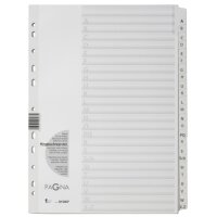 PAGNA Karton-Register, A - Z, DIN A4, 24-teilig