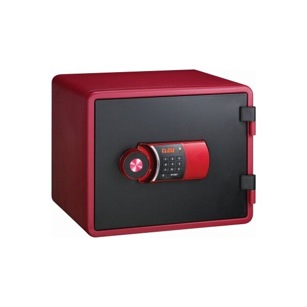 RIEFFEL SWITZERLAND Feuerschutztresor VT-FS A19084 magenta, mit Elektroschloss