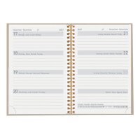 BIELLA Agenda Memento Natural 2027 858692250027U 1S/2P...
