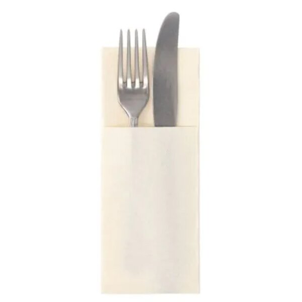 PAPSTAR Servietten-Tasche "ROYAL Collection", champagner