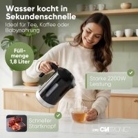 PROFI COOK Bouilloire WK 3840, sans fil, 1,8 L, blanc