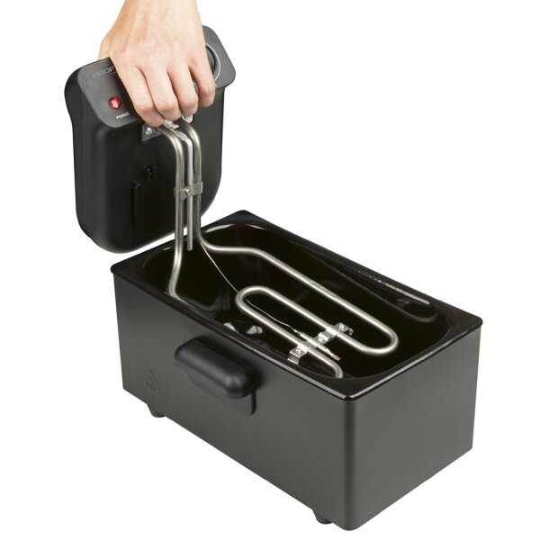 PROFI COOK Friteuse à zone froide PC-FR 1325, 3 litres