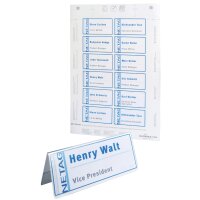 DURABLE Einsteckschilder für Tisch-Namensschilder,...