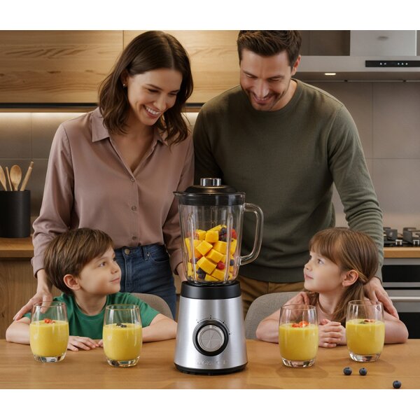CLATRONIC Mixeur universel UM 3829, 1,5 litre, inox