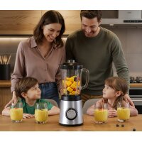 CLATRONIC Mixeur universel UM 3829, 1,5 litre, inox