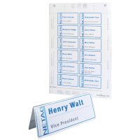 DURABLE Einsteckschilder für Tisch-Namensschilder,...