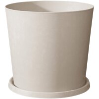 poétic Pflanzgefäss ELEMENT, konisch, 400 mm, khaki