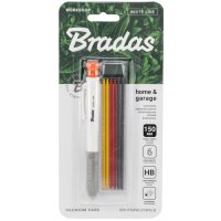 Bradas Bohrlochmarker, Strichbreite: 1,0 mm, mit Kappe