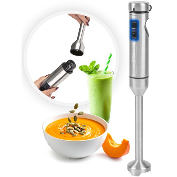 PROFI COOK Mixeur plongeant PC-SM 1317, 1.000 watts, inox
