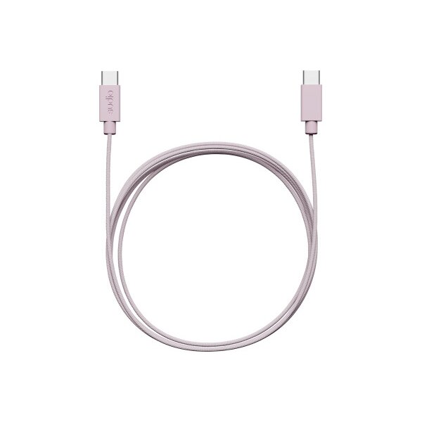 SUDIO USB-C - USB-C charging cable C1CPNK C1-C, Pink, 1.8m