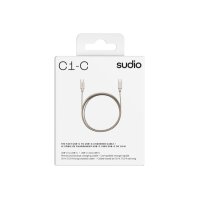SUDIO USB-C - USB-C charging cable C1CSND C1-C, Sand, 1.8m