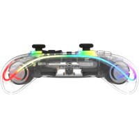 DELTACO Wireless Controller RGB GAM-198-T NSW 2, w.C-button,transp.