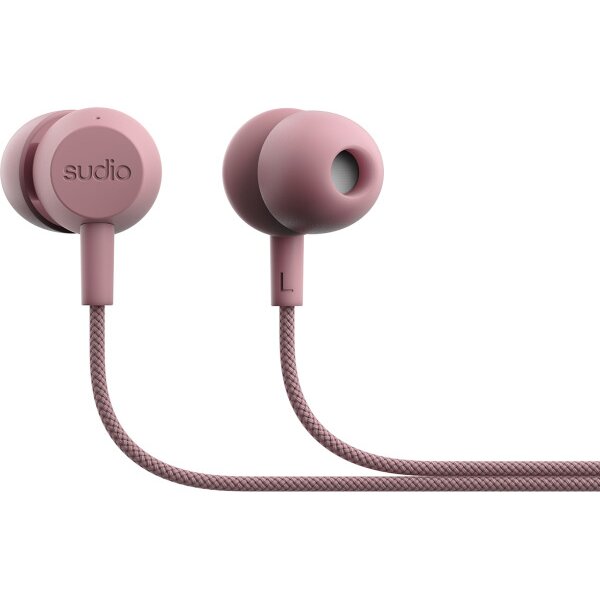 SUDIO Wired Earbuds V3PNK V3, Pink