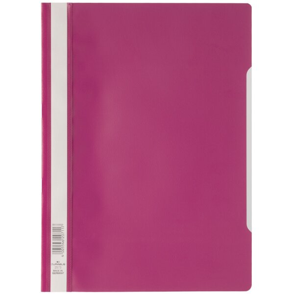 DURABLE Chemise à lamelle, A4, en film PP, orange