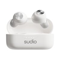SUDIO Wireless Earbuds T3WHT T3, White, Wireless
