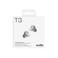 SUDIO Wireless Earbuds T3WHT T3, White, Wireless