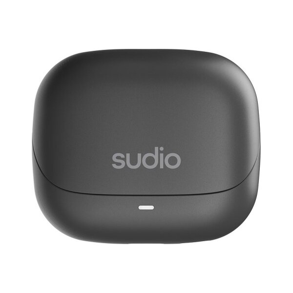 SUDIO Noise Cancelling Earbuds C8BLK C8, Black, Wireless