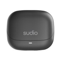 SUDIO Noise Cancelling Earbuds C8BLK C8, Black, Wireless