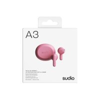 SUDIO Wireless Earbuds A3PNK A3, Pink