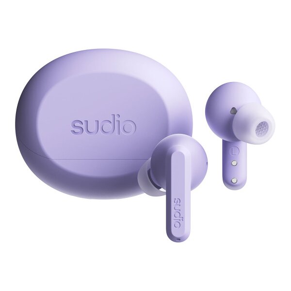SUDIO Noise Cancelling Earbuds A3PROPUR A3 Pro, Purple, Wireless