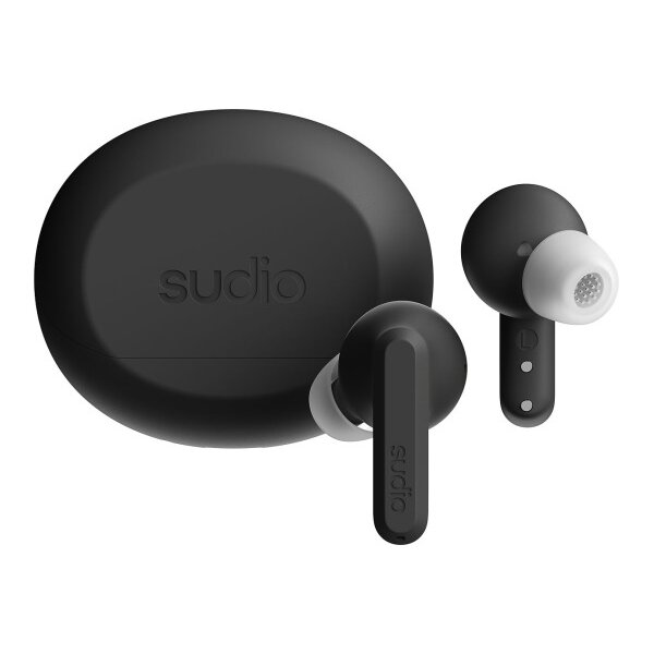 SUDIO Noise Cancelling Earbuds A3PROBLK A3 Pro, Black, Wireless