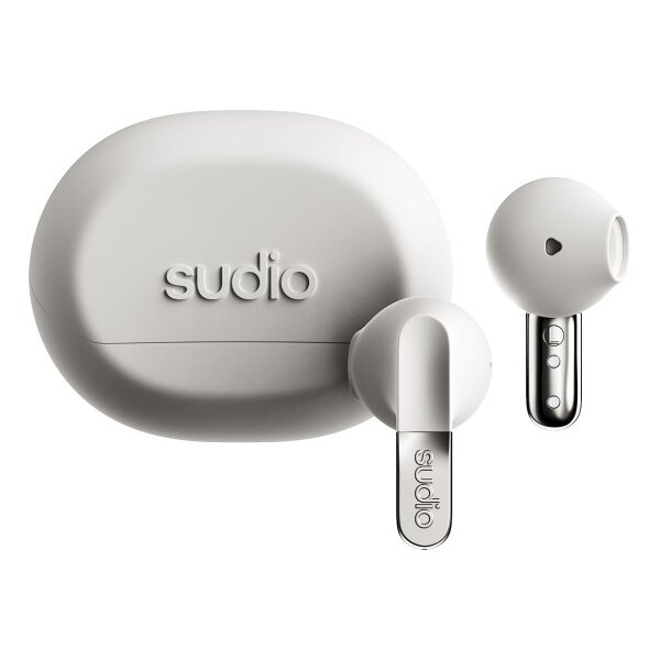 SUDIO Wireless Earbuds N3WHT N3, White