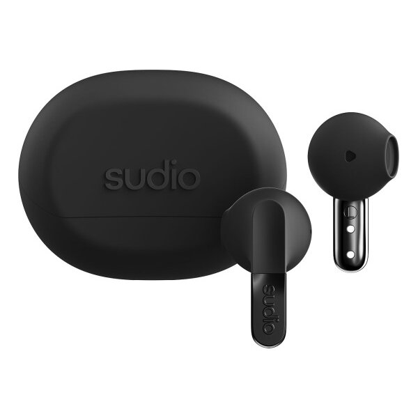 SUDIO Wireless Earbuds N3BLK N3, Black