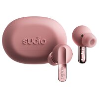 SUDIO Noise Cancelling Earbuds N3PROPNK N3 Pro Pink,...