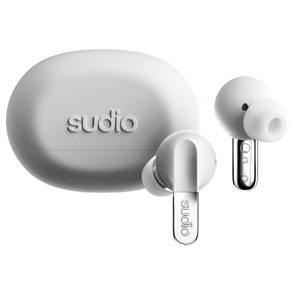 SUDIO Noise Cancelling Earbuds N3PROWHT N3 Pro, White, Wireless