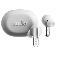 SUDIO Noise Cancelling Earbuds N3PROWHT N3 Pro, White,...
