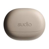 SUDIO Noise Cancelling Earbuds E4PROLAT E4 Pro, Latte, Wireless