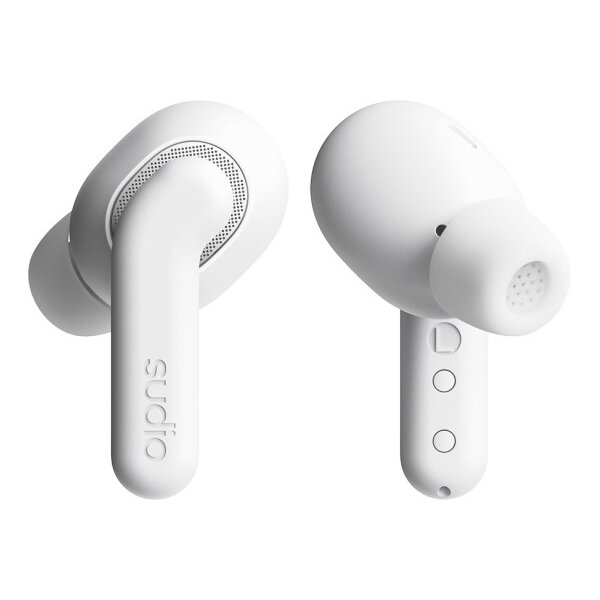 SUDIO Noise Cancelling Earbuds E4PROWHT E4 Pro, White, Wireless