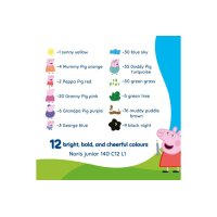 STAEDTLER Farbstifte Noris Peppa Pig 140C12L1 assortiert...